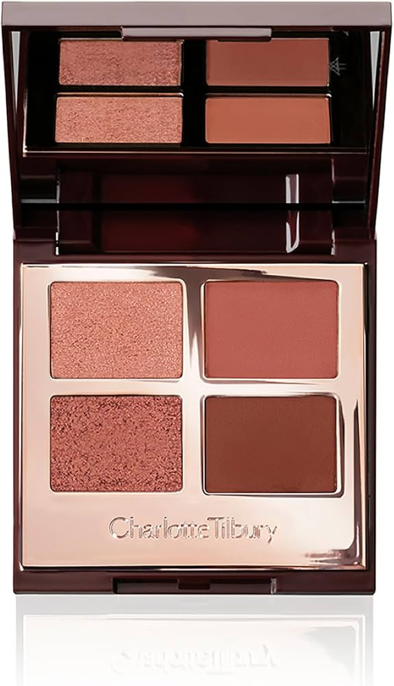 Charlotte Tilbury Luxury Palette Eyeshadow - Shimmer, Metallic & Satin Matte Eyeshadow Quad with ... | Amazon (US)