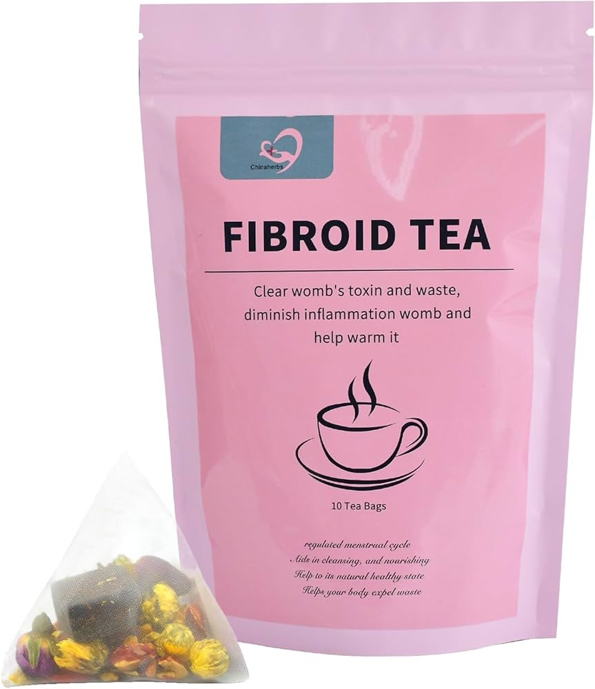 Hiherbs Fibroid Tea for Women Shrink Ovarian Cysts, Natural Remedy for Women Pregnancy Detox and ... | Amazon (US)