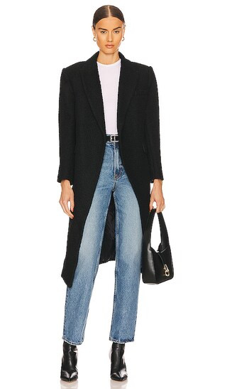 Micha Coat in Black | Revolve Clothing (Global)