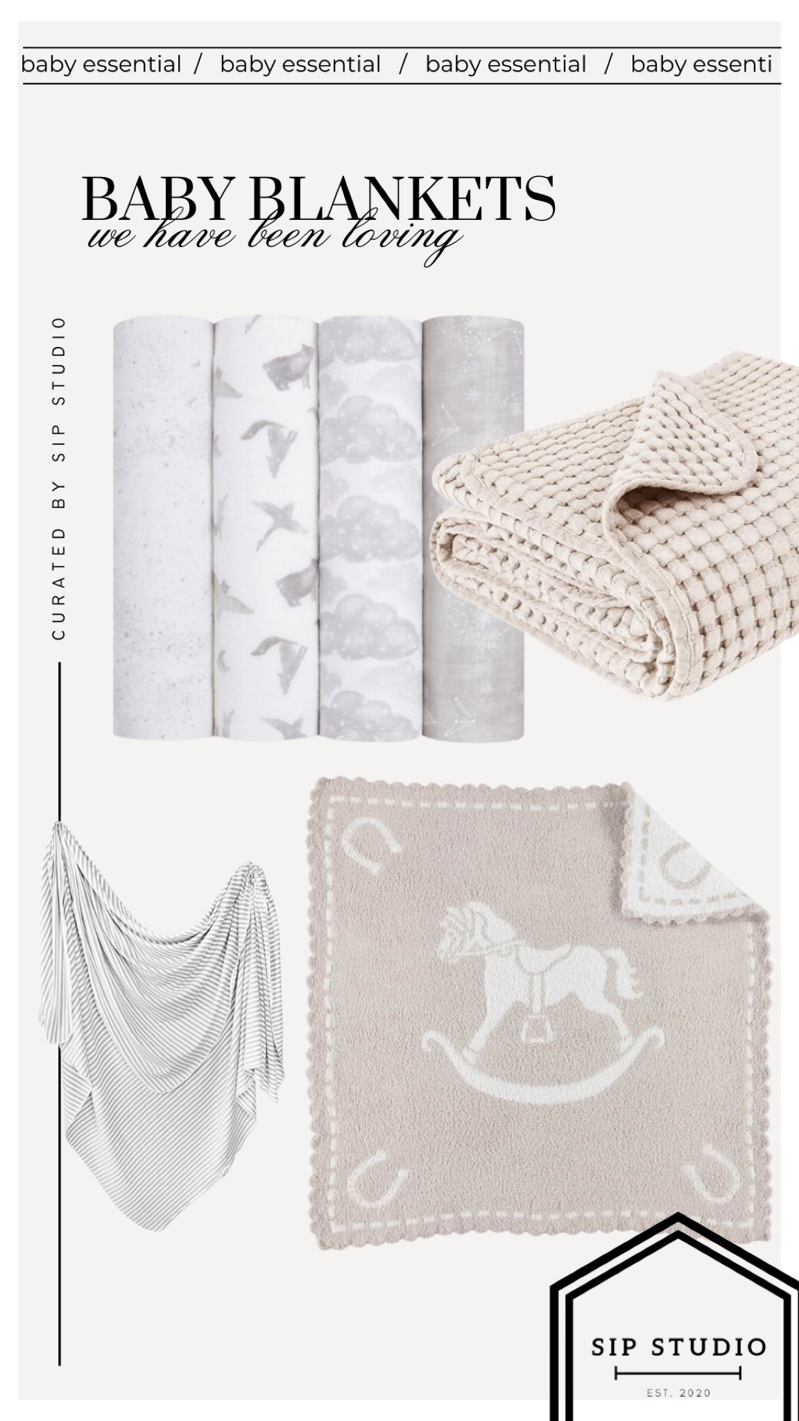Baby blankets we have been loving 🤍☁️✨🧸

#LTKBaby #LTKBump #LTKFamily