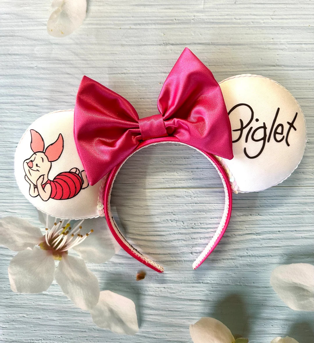 Piglet Inspired Ears, Piglet Mouse Ears. - Etsy | Etsy (US)