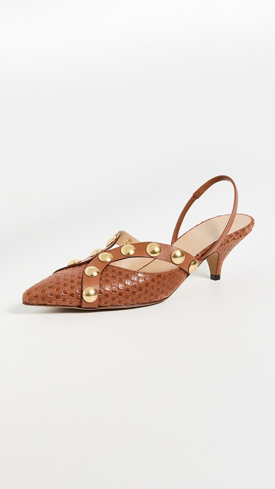 Vendome Studded Kitten Heels | Shopbop