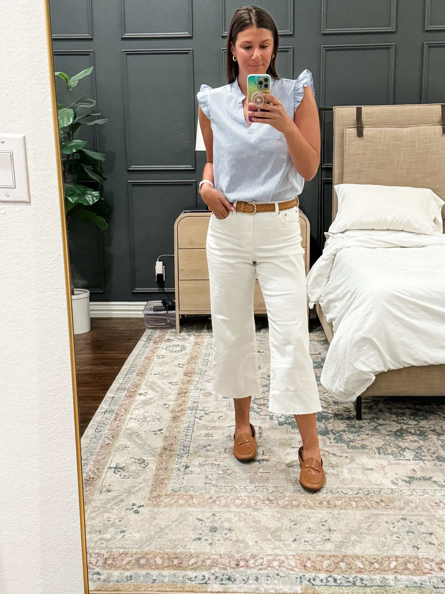 #ootd. Pants, belt and shoes all on sale! 