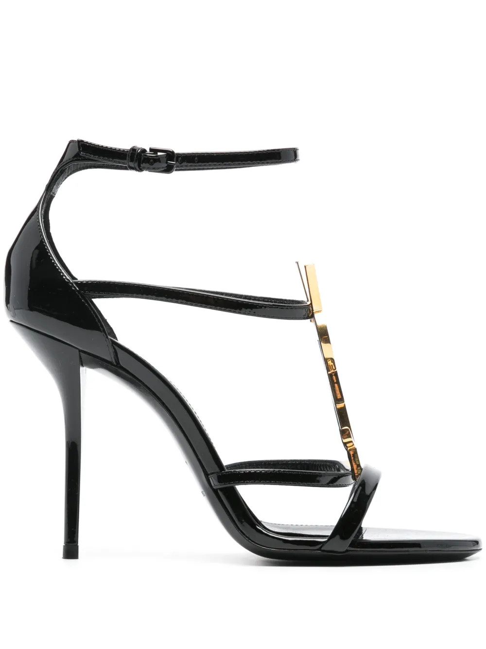 Saint Laurent Cassandra 100mm Sandals - Farfetch | Farfetch Global