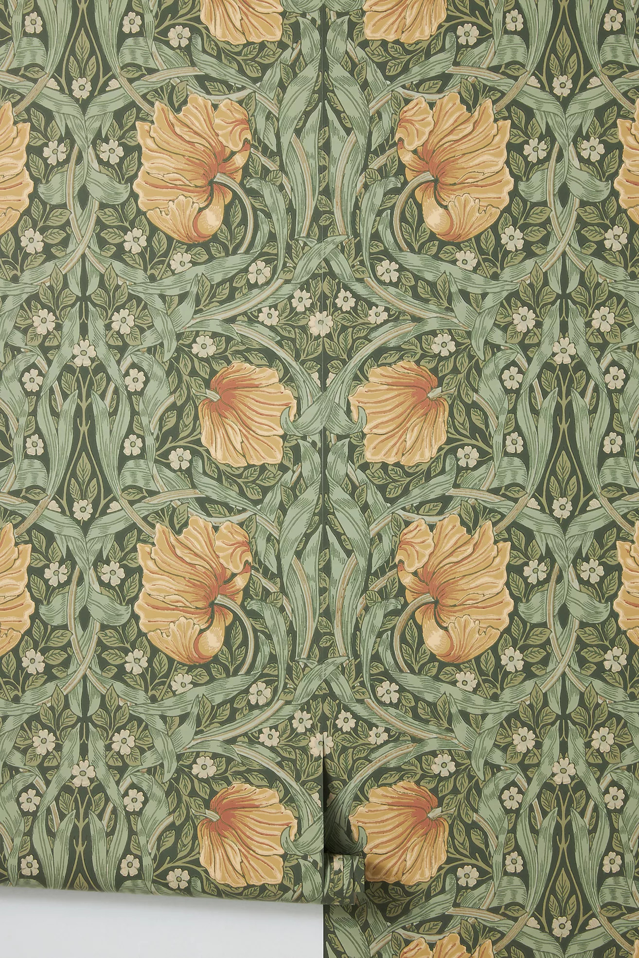 Morris & Co. Pimpernel Wallpaper | Anthropologie (US)