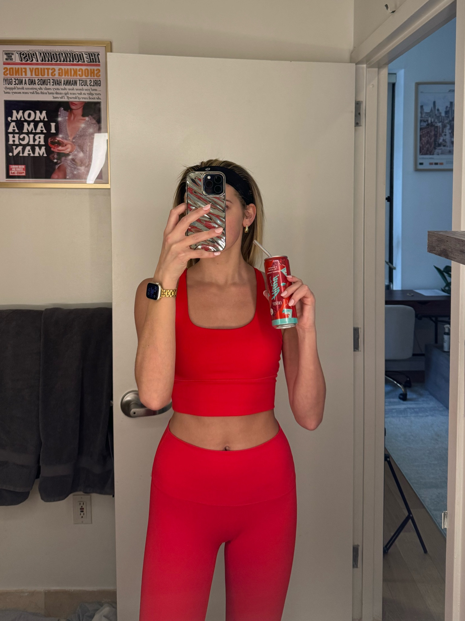 cherry red workout set 🍒 



#LTKfitness