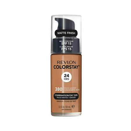 Revlon ColorStay Foundation Combination/Oily 380 Rich Ginger | Walmart (US)