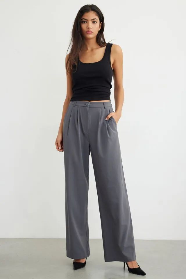 Lila Straight Pants$69.95 | Dynamite Clothing