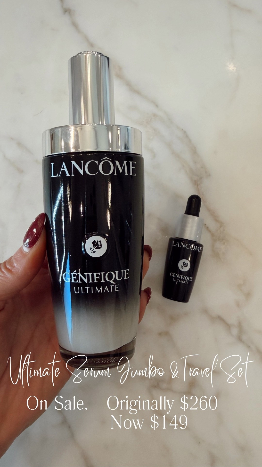 Lancôme Ultimate Serum Jumbo and Travel Set 42% off!!


#ad #LoveHSN #HSNInfluencer @HSN @lancome 

#LTKSaleAlert #LTKHoliday #LTKBeauty