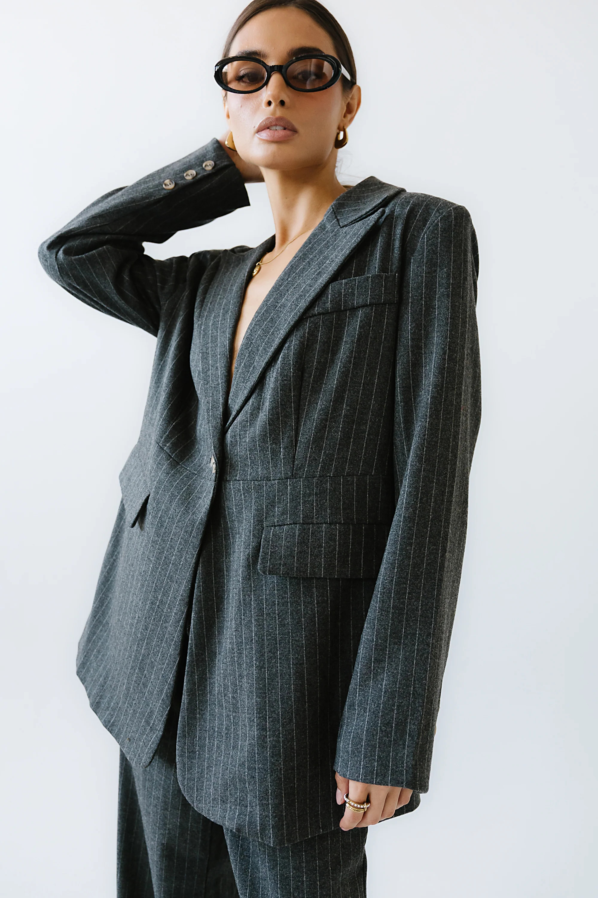 Joey Pinstripe Blazer | Böhme US