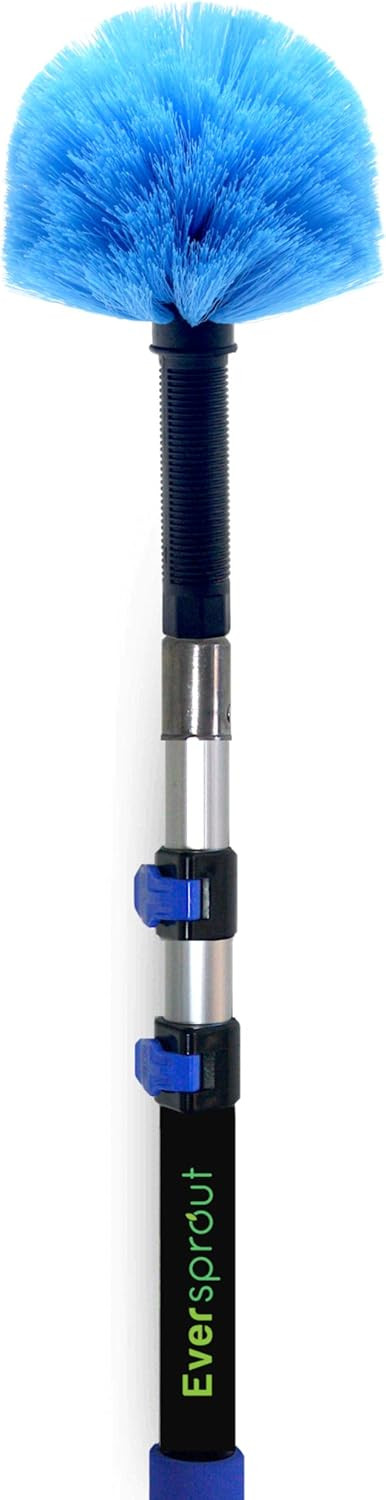 EVERSPROUT 1.5-to-4 Foot Cobweb Duster and Extension-Pole Combo (8-10 Ft Standing Reach, Medium-S... | Amazon (US)