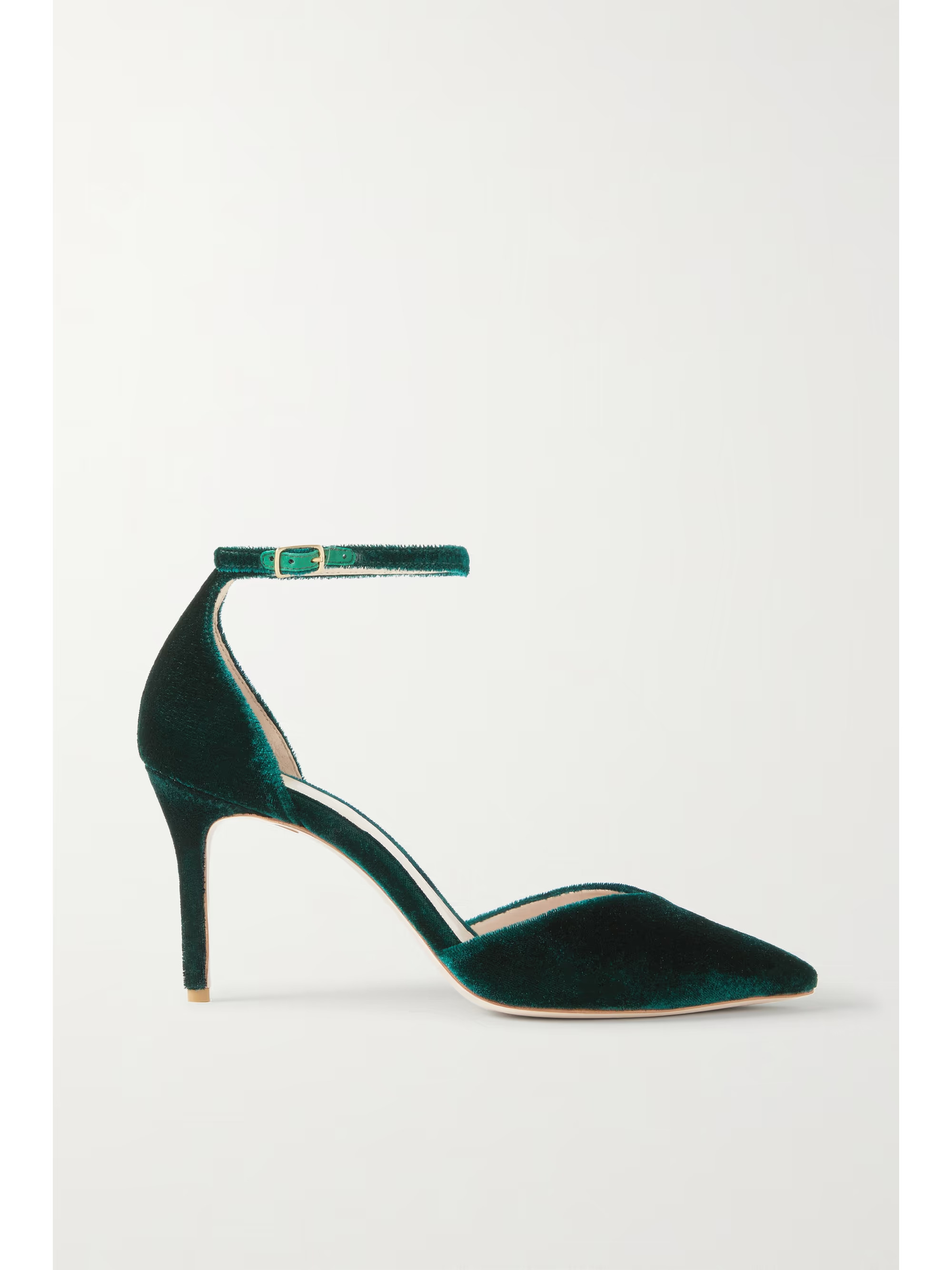 Velvet pumps | NET-A-PORTER (US)