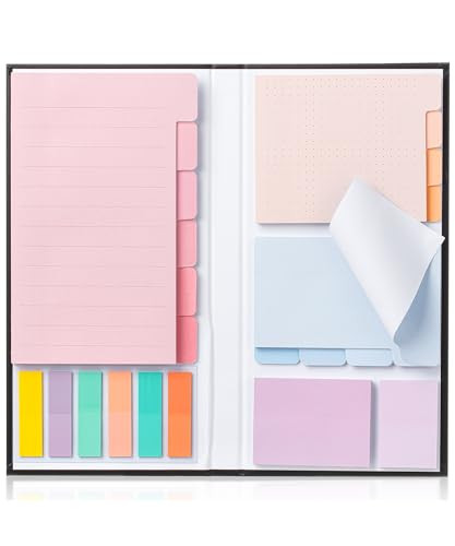 Mr. Pen- Sticky Notes Set, 410 Pack, Ruled, Dotted & Blank Notes with 150 Index Tabs, Divider Sticky Pads for Bible Study, Office, School, Planning, Journaling & Organization | Amazon (US)