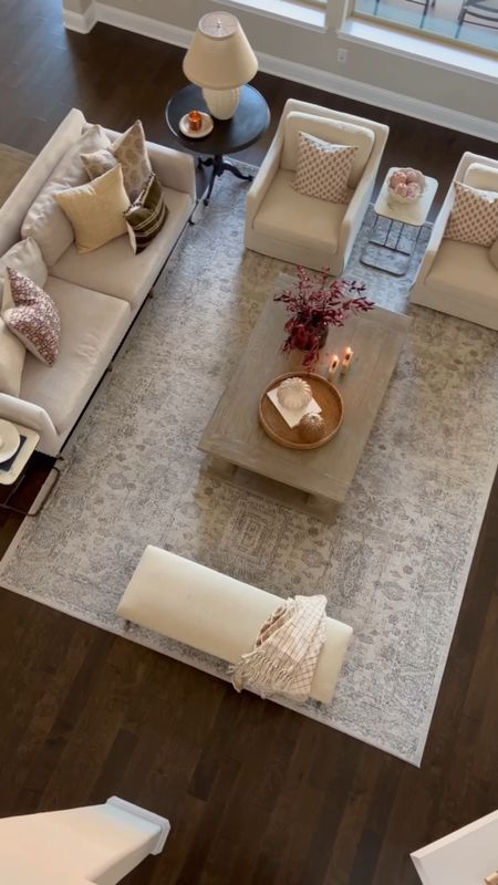 There’s been so many requests for my living room rug! It’s linked below and definitely a crowd favorite. Beigewhitegray 

#LTKSeasonal #LTKstyletip #LTKhome