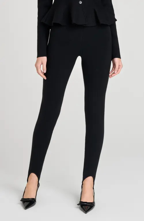 WAYF Brooklyn Stirrup Leggings in Black at Nordstrom, Size Large | Nordstrom