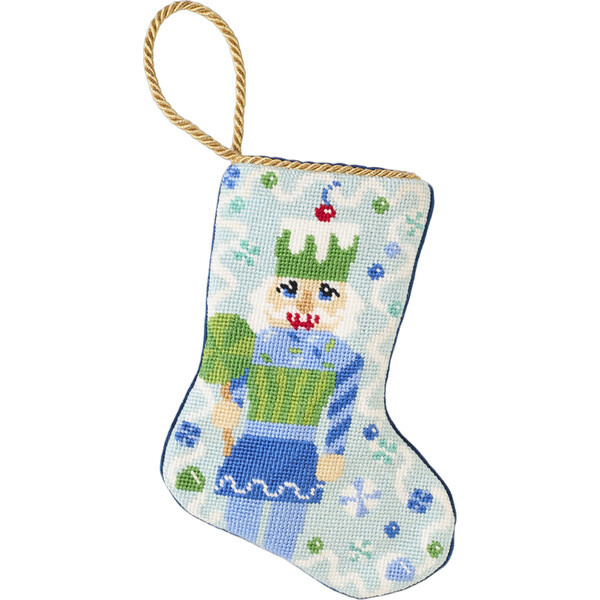 Sugary Sweet Nutcracker Stocking, Blue | Maisonette