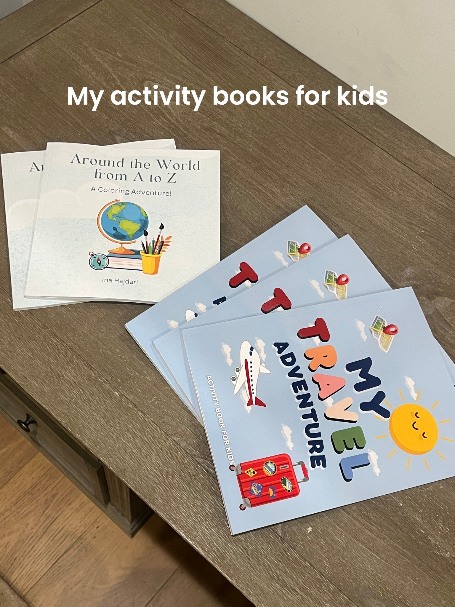I created these children’s travel books a while ago 🌎📚 You can find them on Amazon 

Perfect for trips and quiet play for my little friends 💓

 #amazonbooks #childrensbooks #activitybook #kidsactivities #kidsbook 

#LTKTravel #LTKKids #LTKBaby