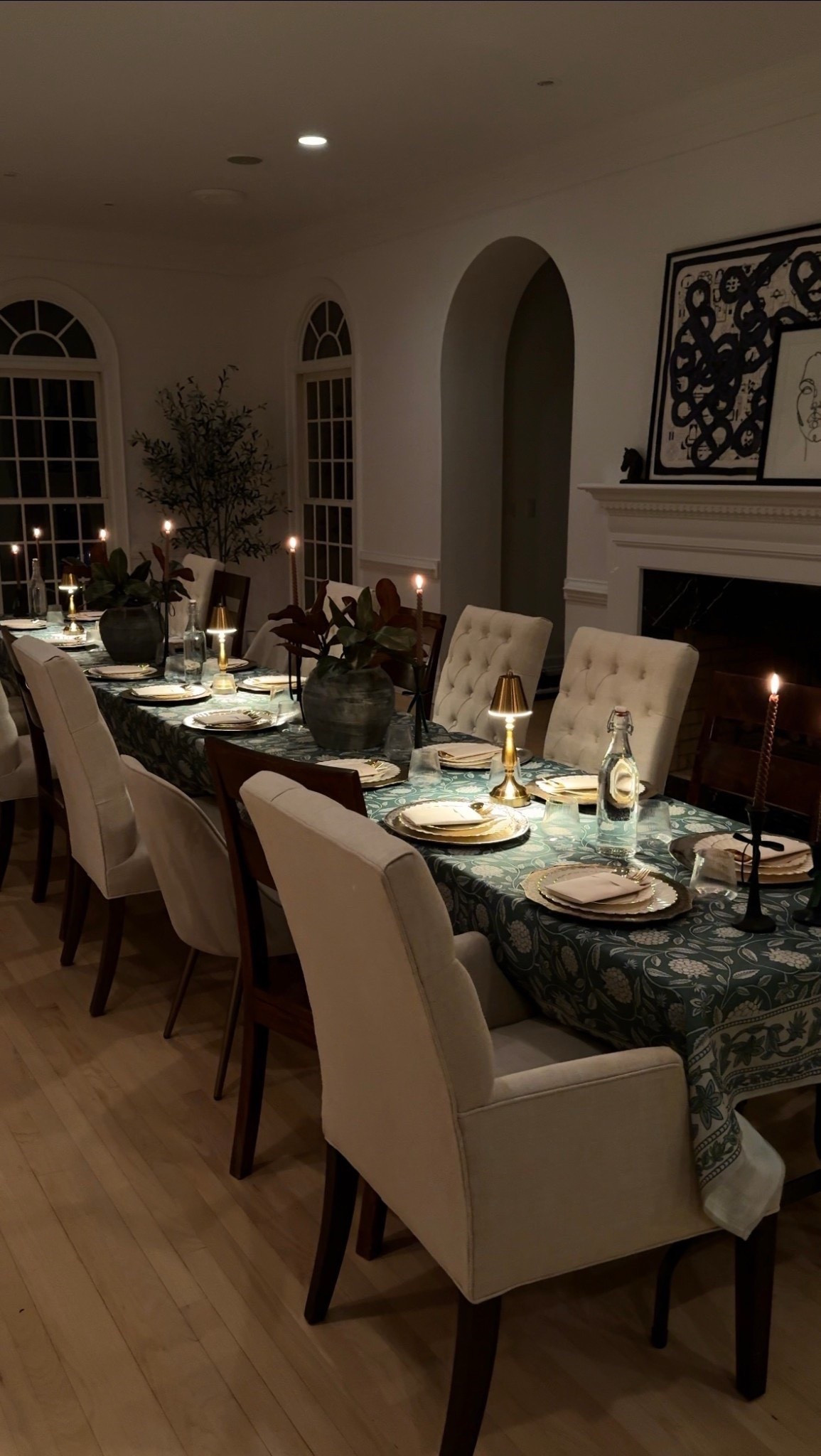 Our Friendsgiving tablescape all from Amazon! It turned out so well, and I love the little portable lamps! 

#LTKHome #LTKHoliday #LTKSeasonal