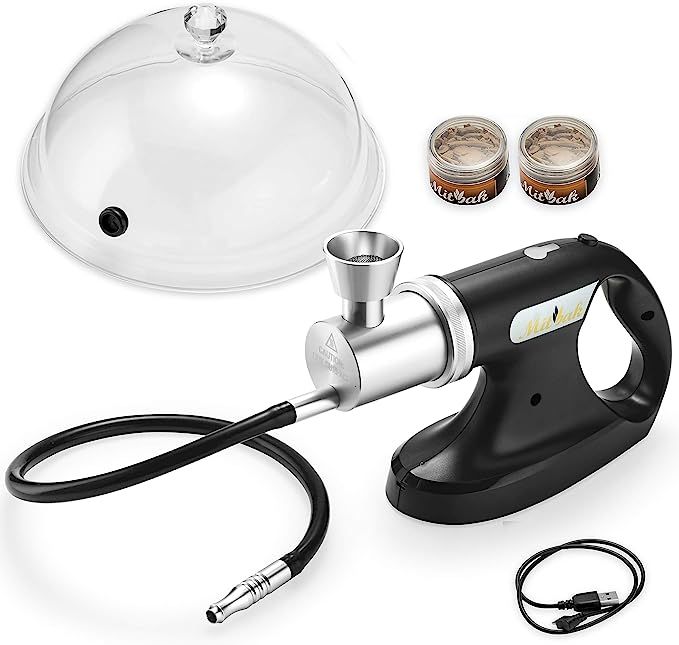 MITBAK Cocktail Smoker with Dome Lid and Woodchips | Electric Food and Drink Portable Smoking Gun... | Amazon (US)