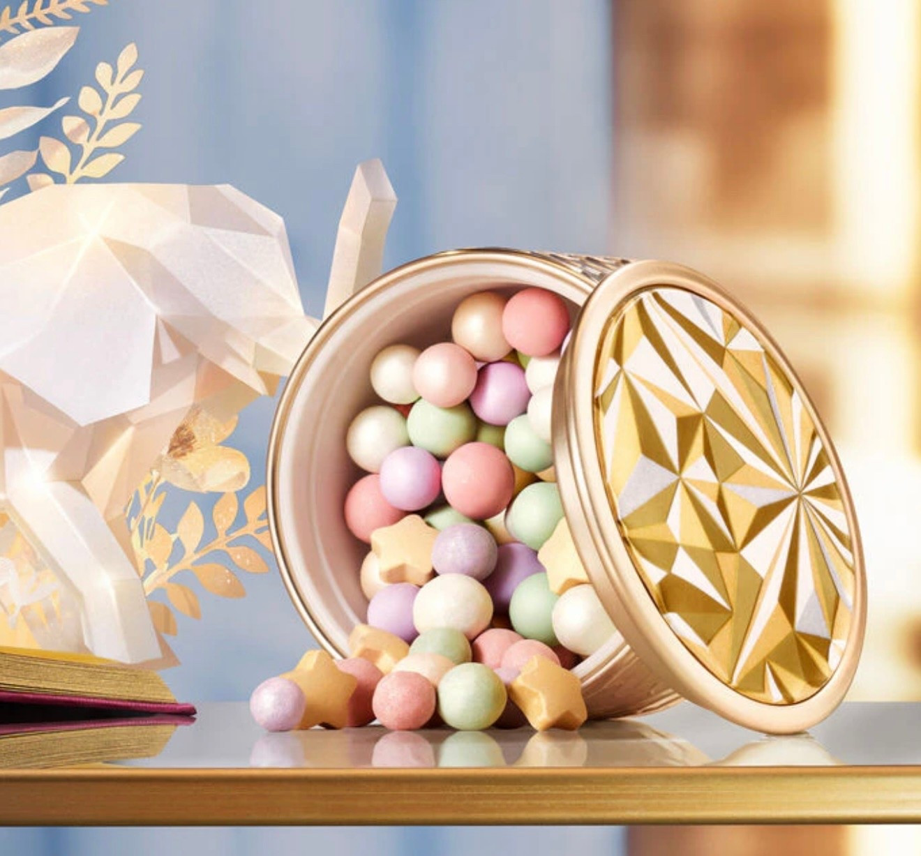 LIGHT-REVEALING PEARLS OF POWDER

#LTKBeauty #LTKHoliday