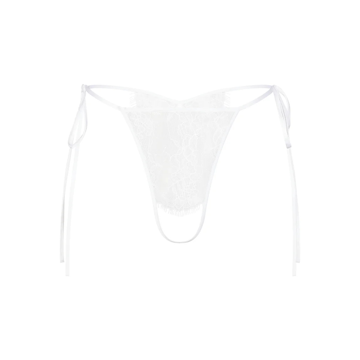 CROTCHLESS TIE SIDE THONG | SKIMS (US)