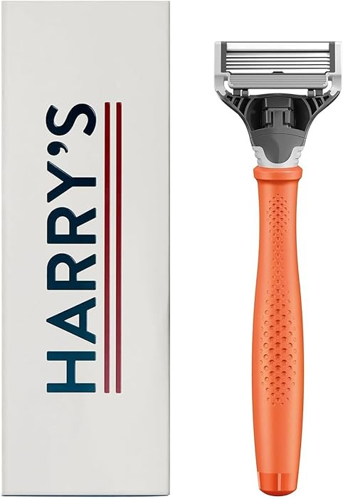 Harry's Razor for Men - Razor Handle and Razor Blade Cartridge - Shaving Gift Set for Him - Orang... | Amazon (US)