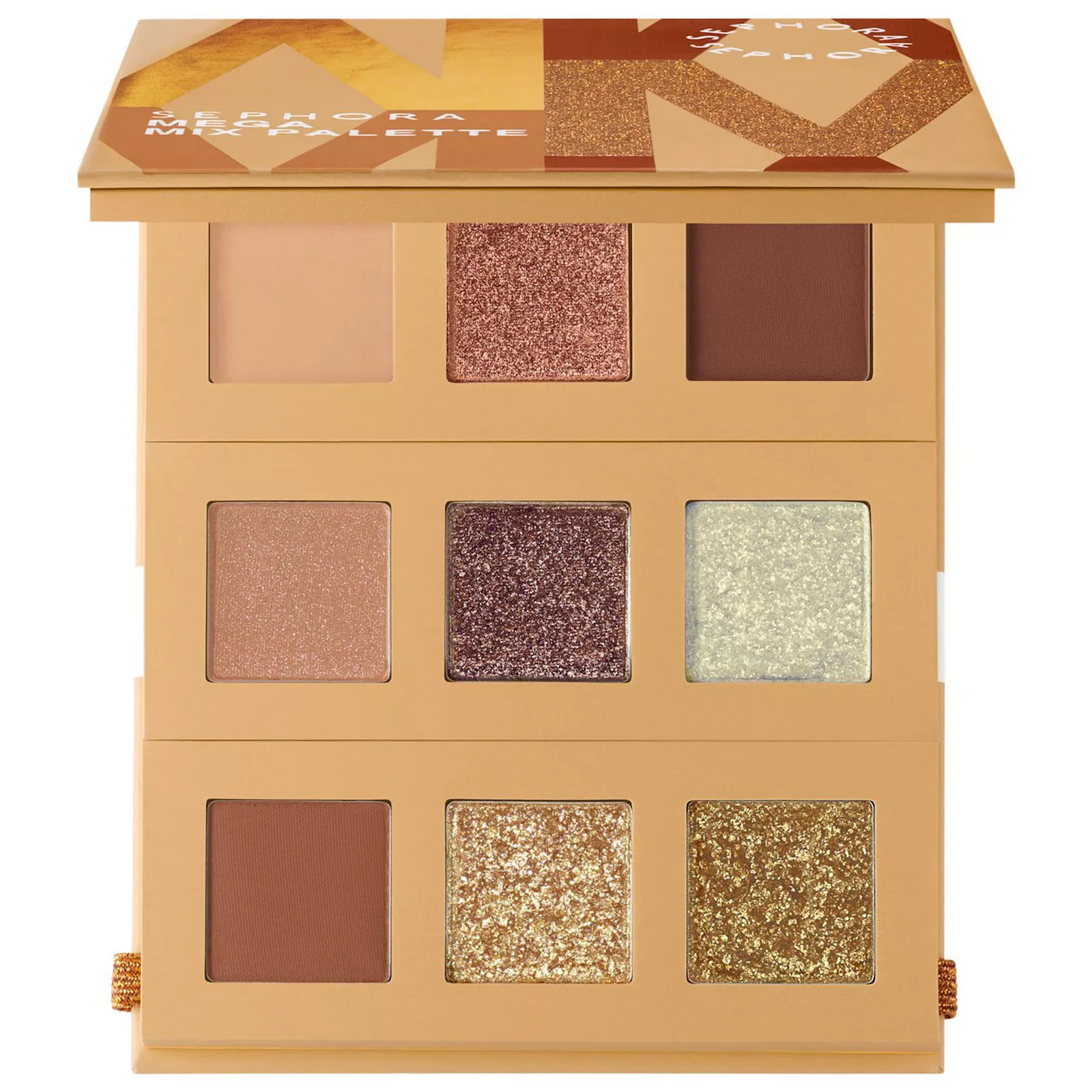 SEPHORA COLLECTION Mega Mix Eyeshadow Palette, Size: 4.2 FL Oz, Fiery Warm Nude | Kohl's