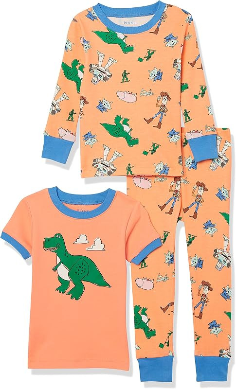 Amazon Essentials Boys and Toddlers' Disney l Marvel l Star Wars Snug-fit Cotton Pajamas | Amazon (US)