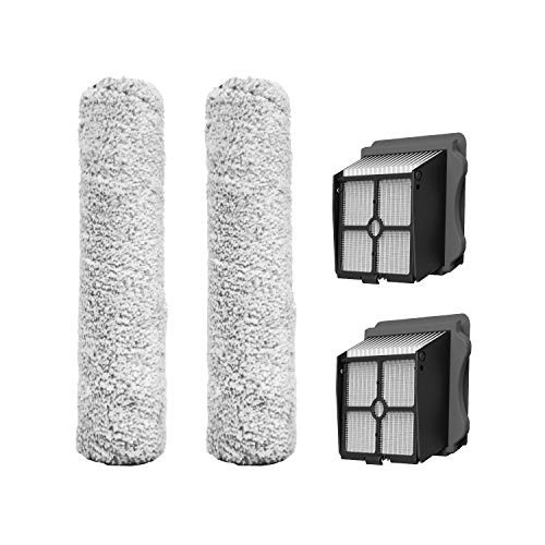 Tineco Replacement 2 HEPA Assembly & 2 Brush Roller Set for iFLOOR 3 Series, Floor ONE S3 Series Cordless Wet Dry Vacuum Cleaner (Not Compatible with Any Other Model) | Amazon (US)