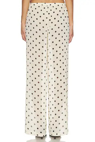 Darby Pant in Beige & Black Dot | Revolve Clothing (Global)
