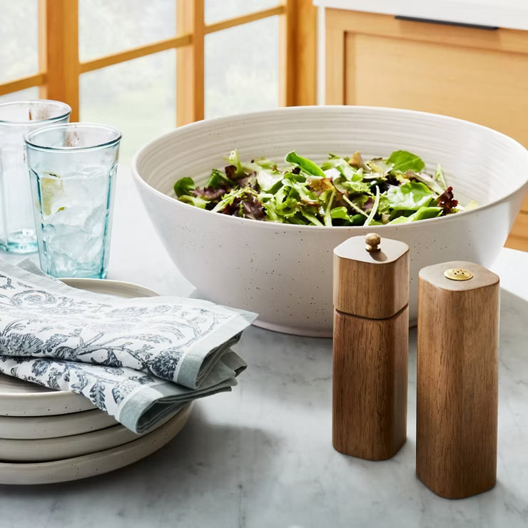 2pc Wood Salt and Pepper Shaker Set - Threshold™ designed with Studio McGee | Target