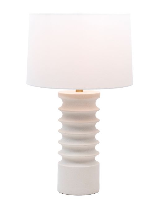 Ribbed Table Lamp | TJ Maxx