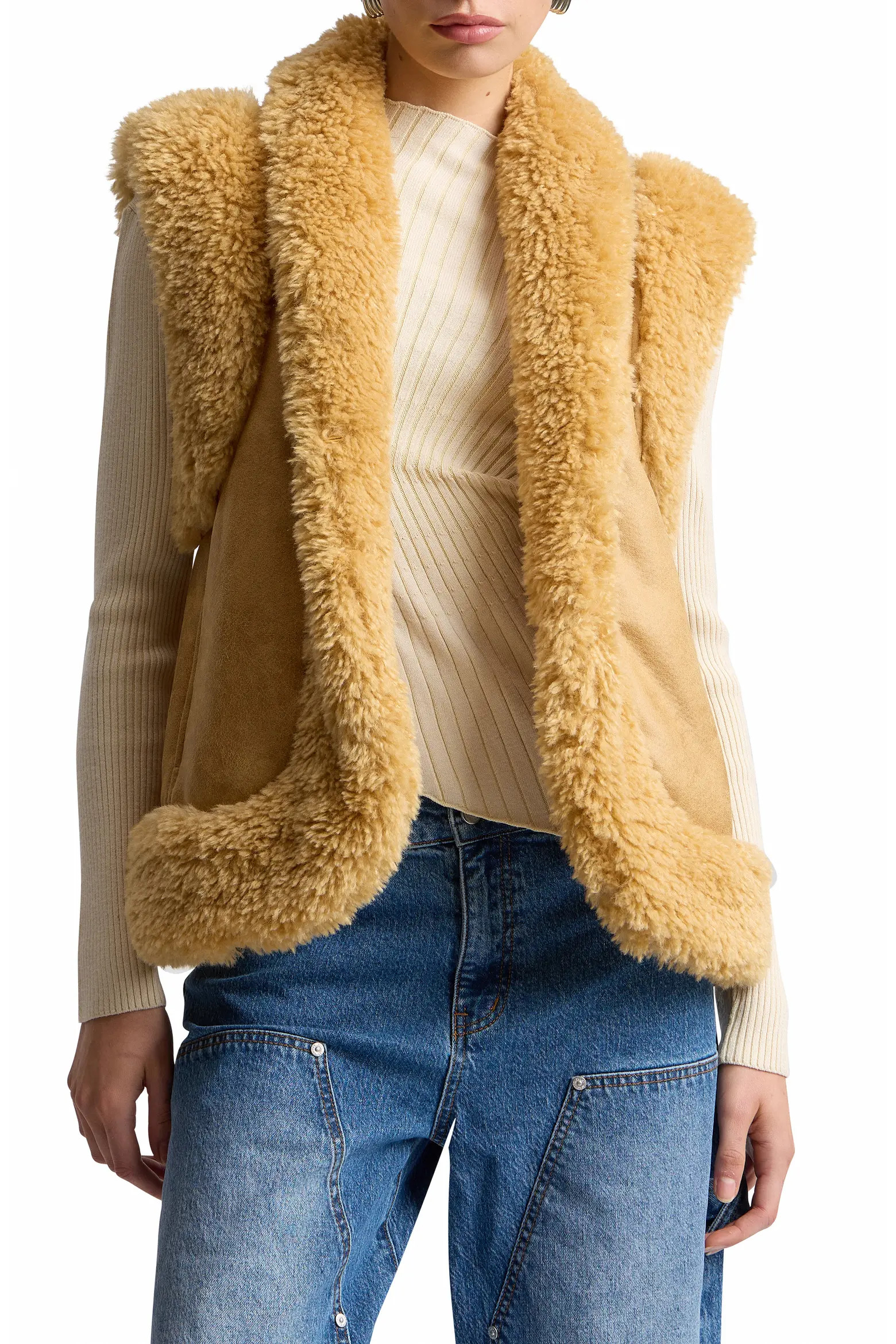 Faux Shearling Vest (Women) | Nordstrom | Nordstrom