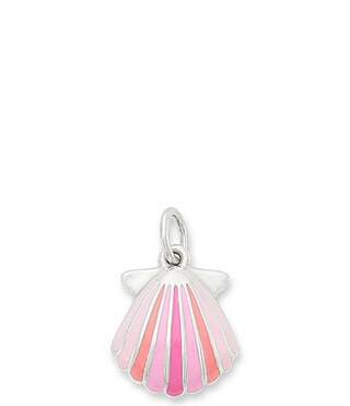James Avery Enamel Seashell Charm - Sterling Multi | Dillard's