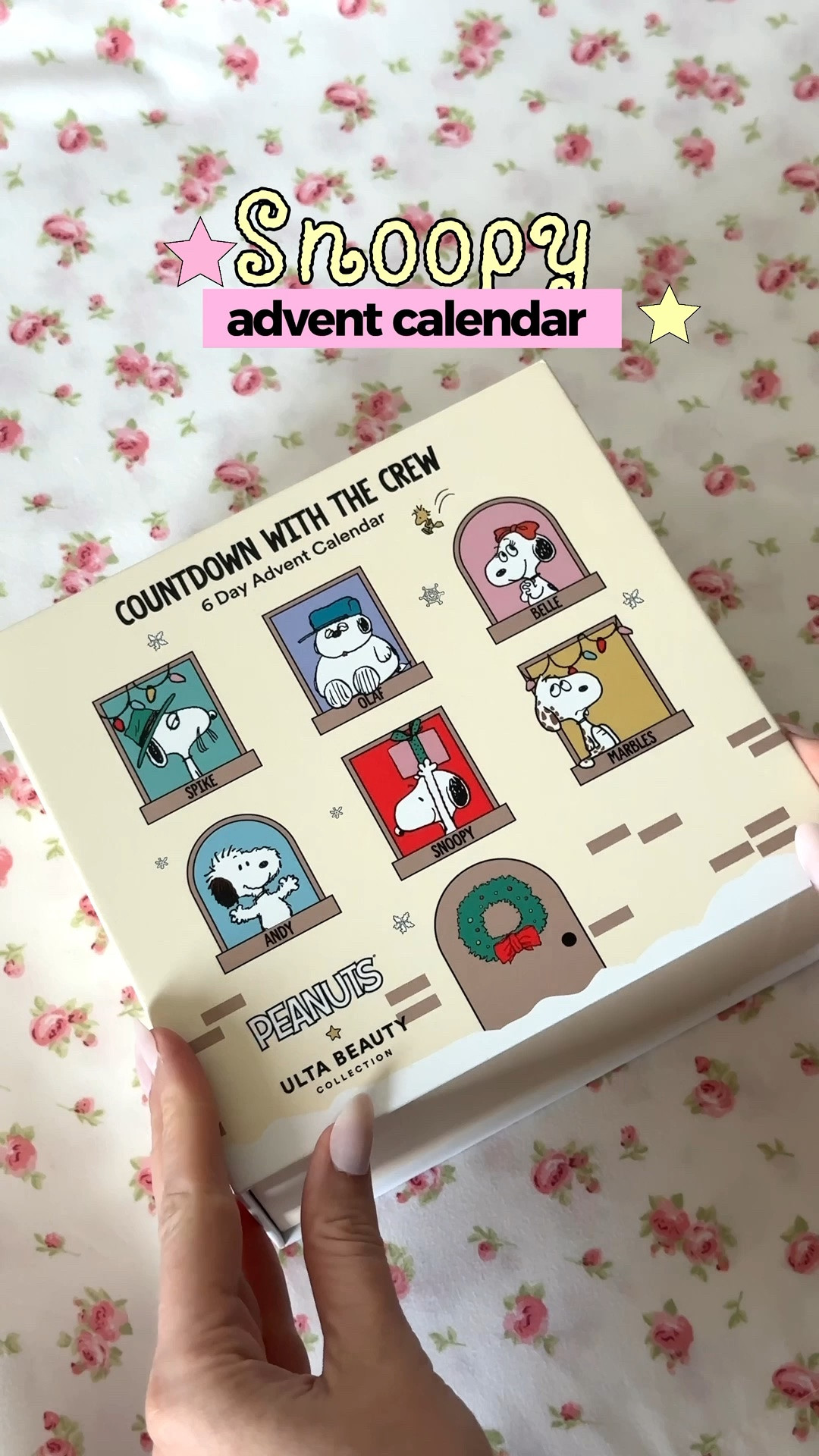 what’s inside the #snoopy #ulta beauty advent calendar? 🎄💕✨ #adventcalendar #christmas2026 #makeupadventcalendar @ulta

#LTKselfcare #LTKSeasonal #LTKSaleAlert