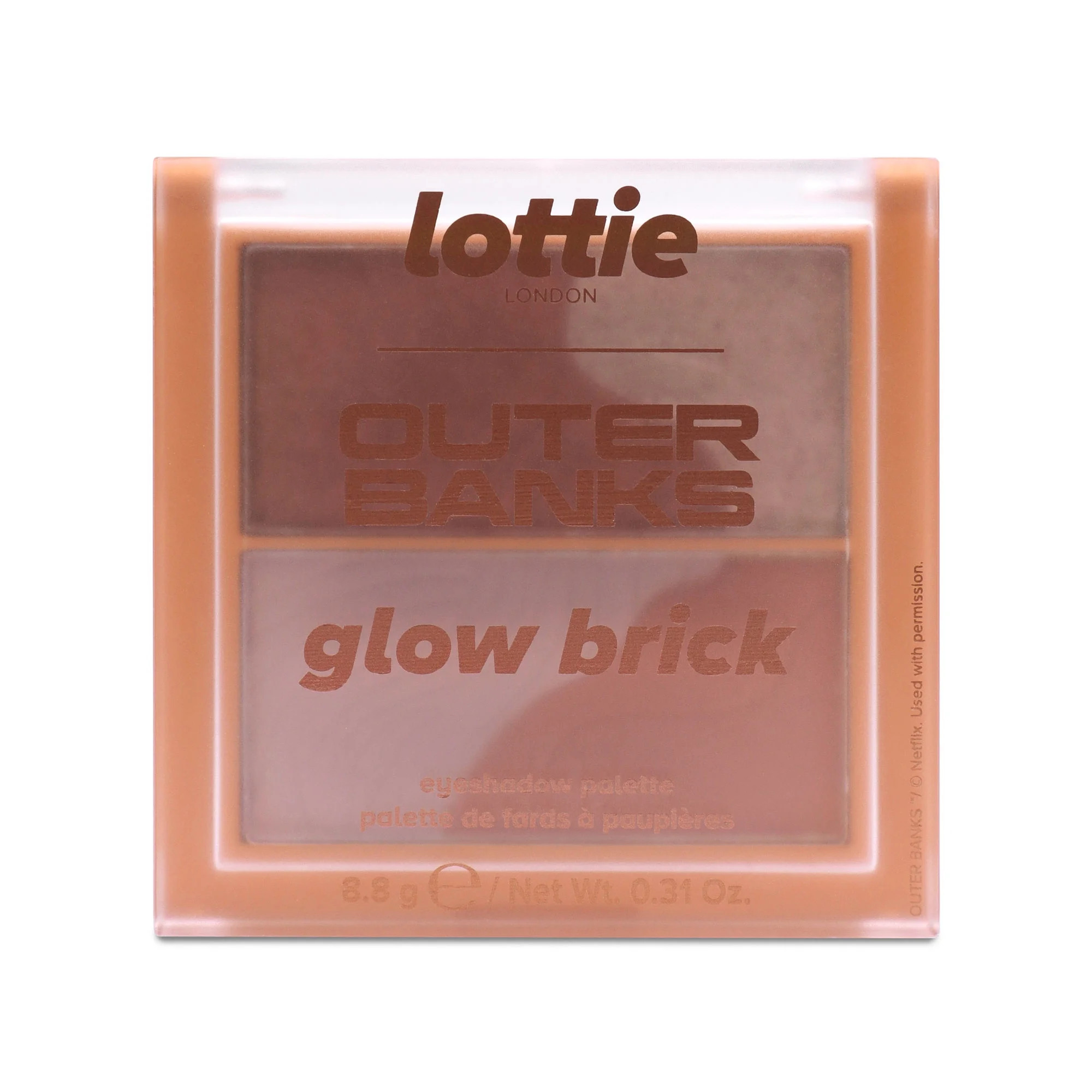 Lottie London x Outer Banks Treasure Map Glow Brick, Bronzing Face Powder, 0.28 oz | Walmart (US)