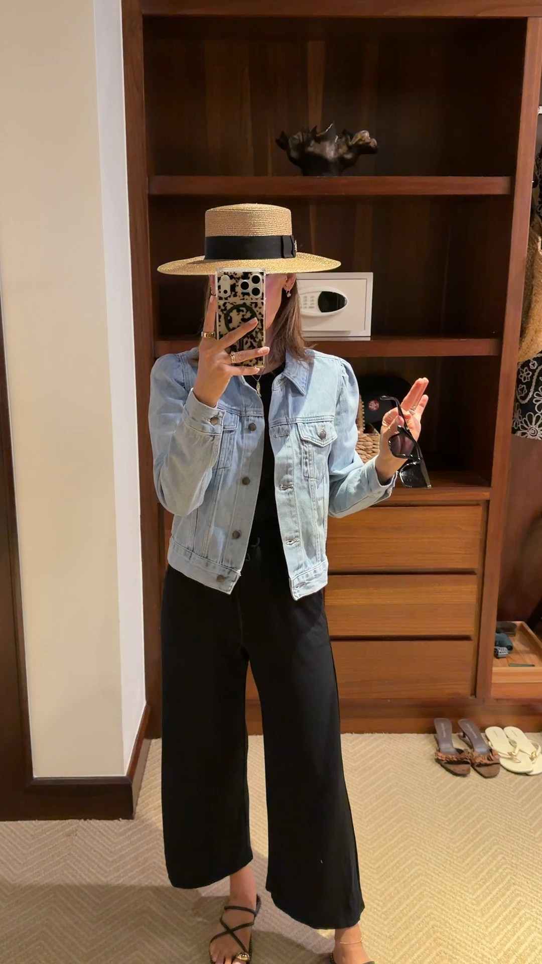 How cute is this puff sleeve denim jacket paired with the jumpsuit?

#LTKgrwm #LTKFindsUnder100 #LTKootd