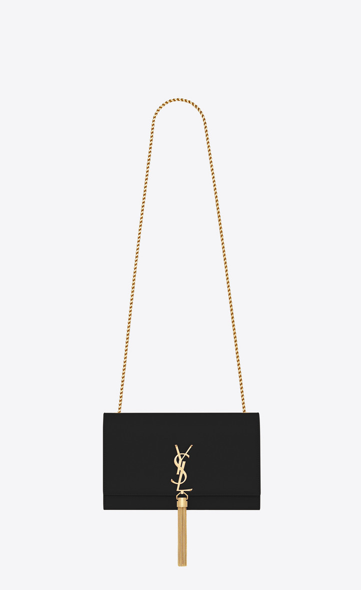Kate Medium with tassel in grain de poudre embossed leather | Saint Laurent Inc. (Global)