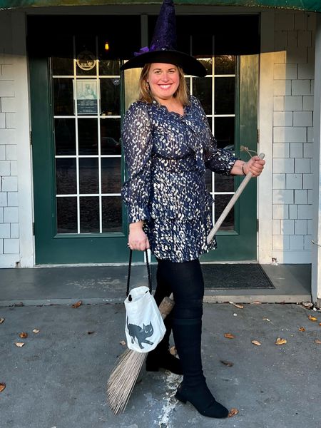 Dressy witch with a cute Sail to Sable dress.

Boots are made of recycled water bottles from Viviaia.

#sailtosable #sts #witch #dressywitch

Bucket tote from Seabags Maine.

#LTKstyletip #LTKSeasonal #LTKHalloween