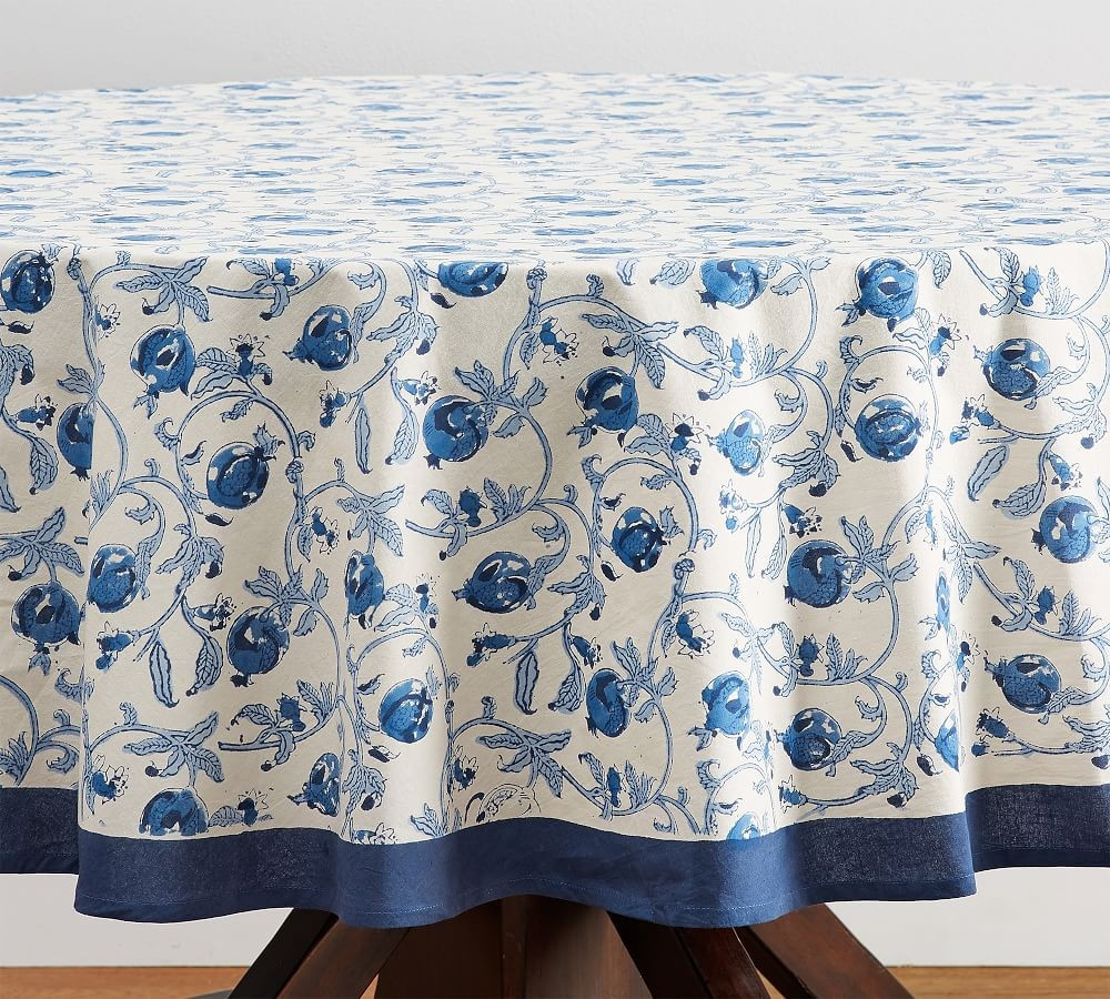 Couleur Nature Granada Handmade Cotton Rectangular Tablecloths | Pottery Barn (US)