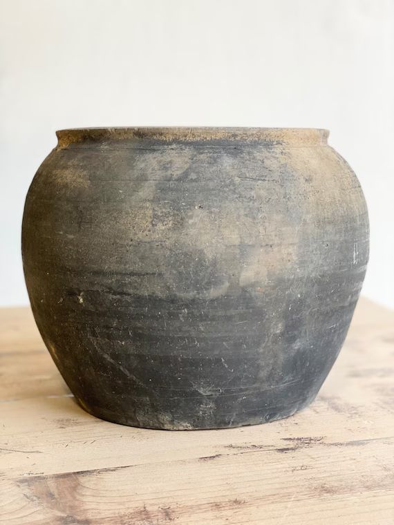 Vintage Clay Pot large | Etsy | Etsy (US)