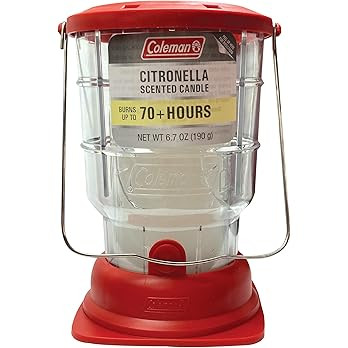 Coleman 70+ Hour Citronella Candle Outdoor Lantern, Classic Design with Easy Carry and Hang Handl... | Amazon (US)