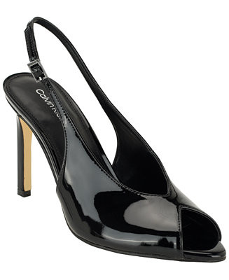 Women's Dorris Peep Toe High Stiletto Slingback Pump | Macy's