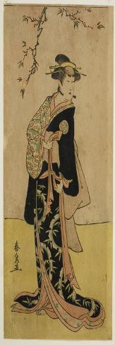 Giclee Painting: Shunsen's The Actor Yamashita Mangiku I as Lady Yuya | Allposters.com