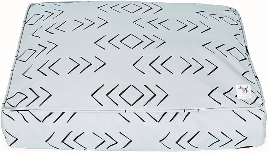 Molly Mutt Huge Duvet Cover, Reflections, Blue/Gray with Black Arrows, 36"x45"x5" | Amazon (US)