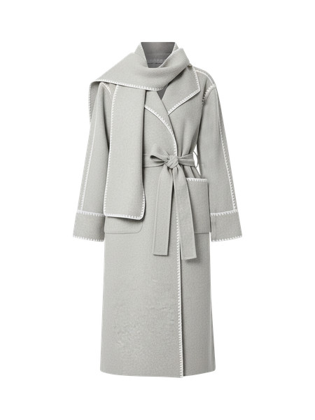 Weekend Collection Wrap Scarf Coat | Ann Taylor