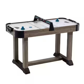 HALL OF GAMES Charleston 48 in. Air Hockey Table with LED Electronic Scorer AH048Y24016 - The Hom... | The Home Depot