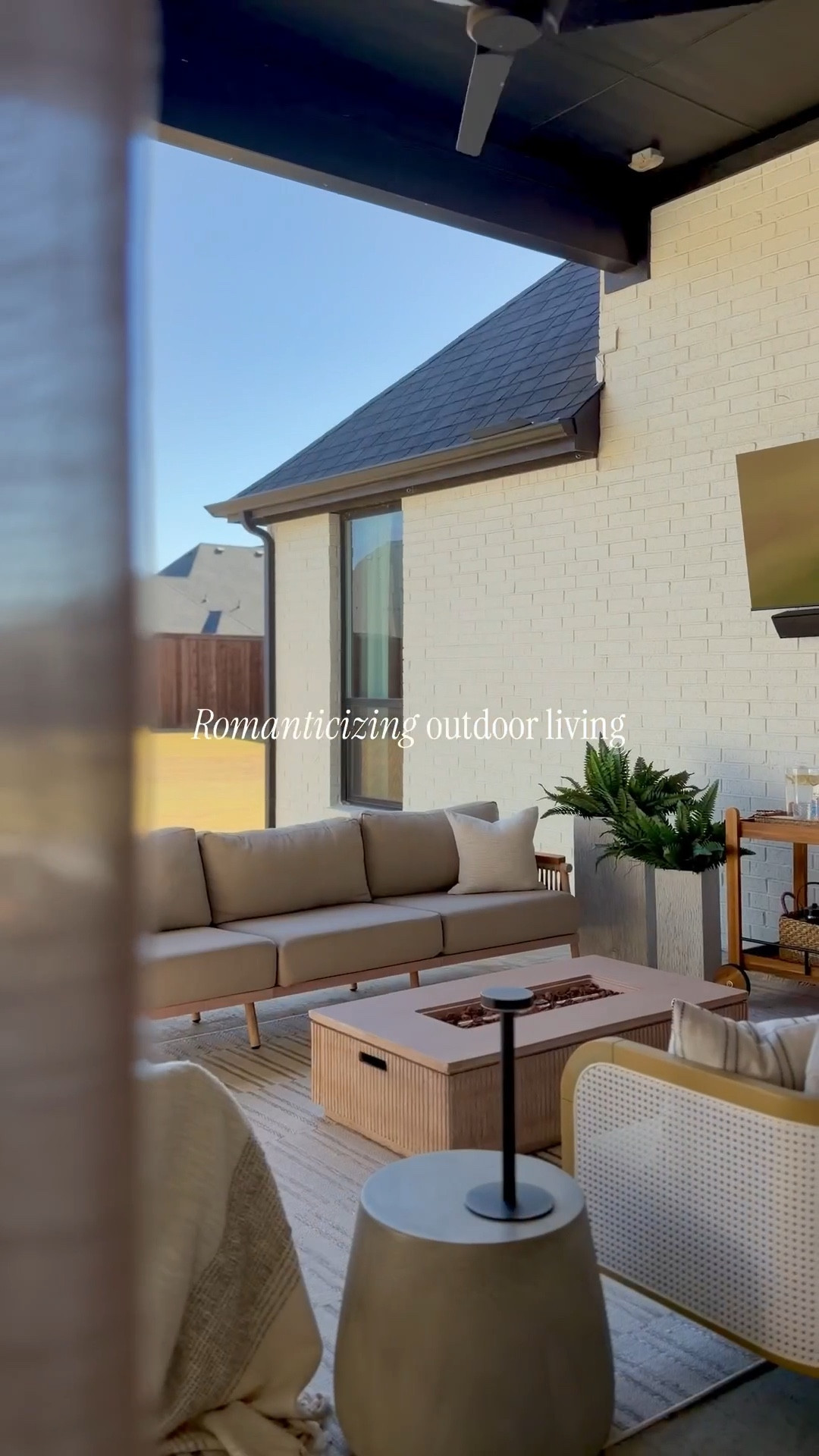 Where everything feels a little slower out here 🌿✨

Lately, this space has been our favorite place to start and end the day… just adding pieces from @wayfair that make it feel calm, lived-in, and easy to enjoy.

#ad #outdoor #wishyouwerehere #wayfair #wayfairpartner #liketkit

#LTKSeasonal #LTKSaleAlert #LTKHome