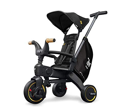 Doona Liki Trike S5, Nitro Black - 5-in-1 Compact, Foldable Tricycle - Suitable for Toddlers 10 t... | Amazon (US)