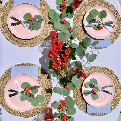 Natural Jute Braid Charger - Threshold™ | Target